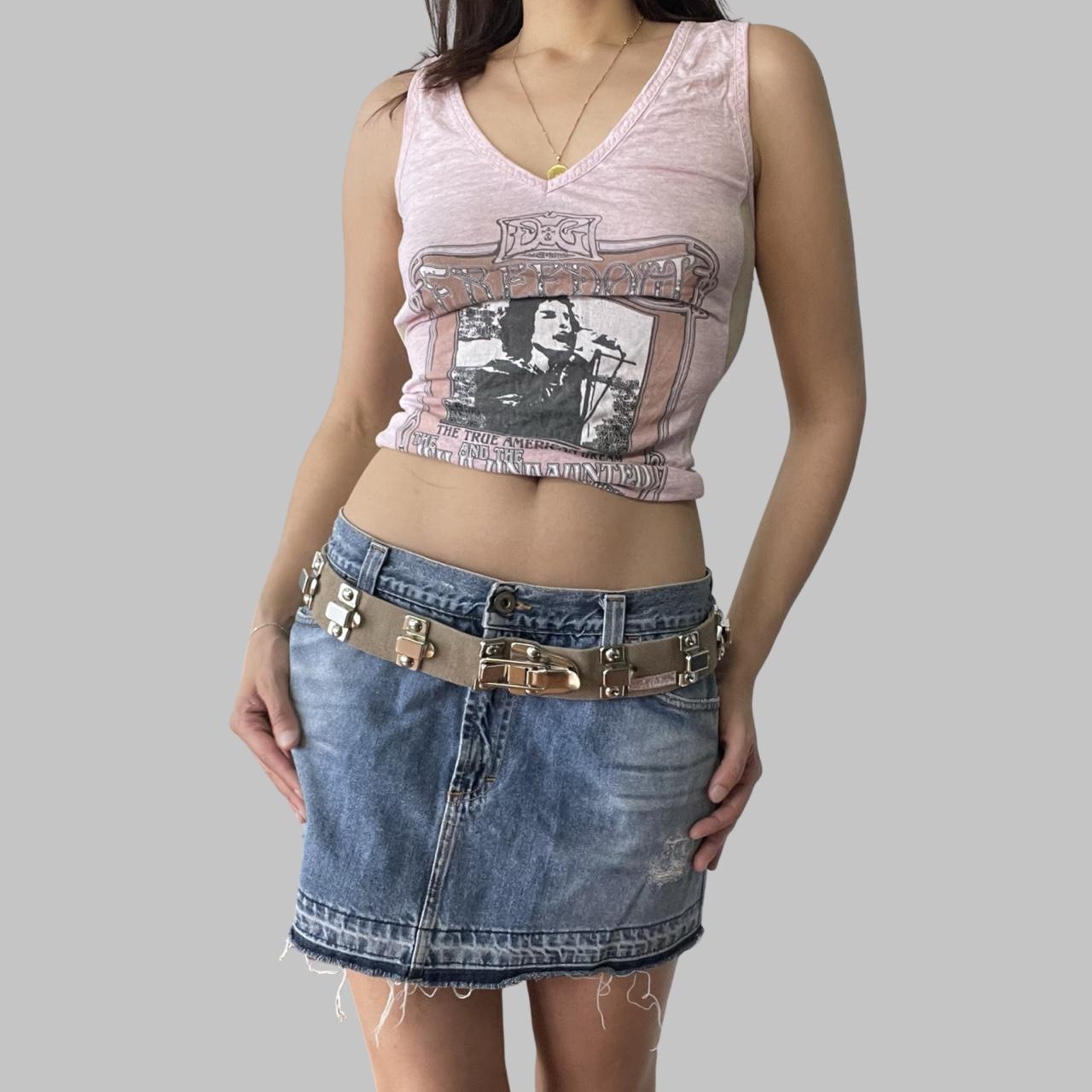 Dolce & Gabbana pink tank top.