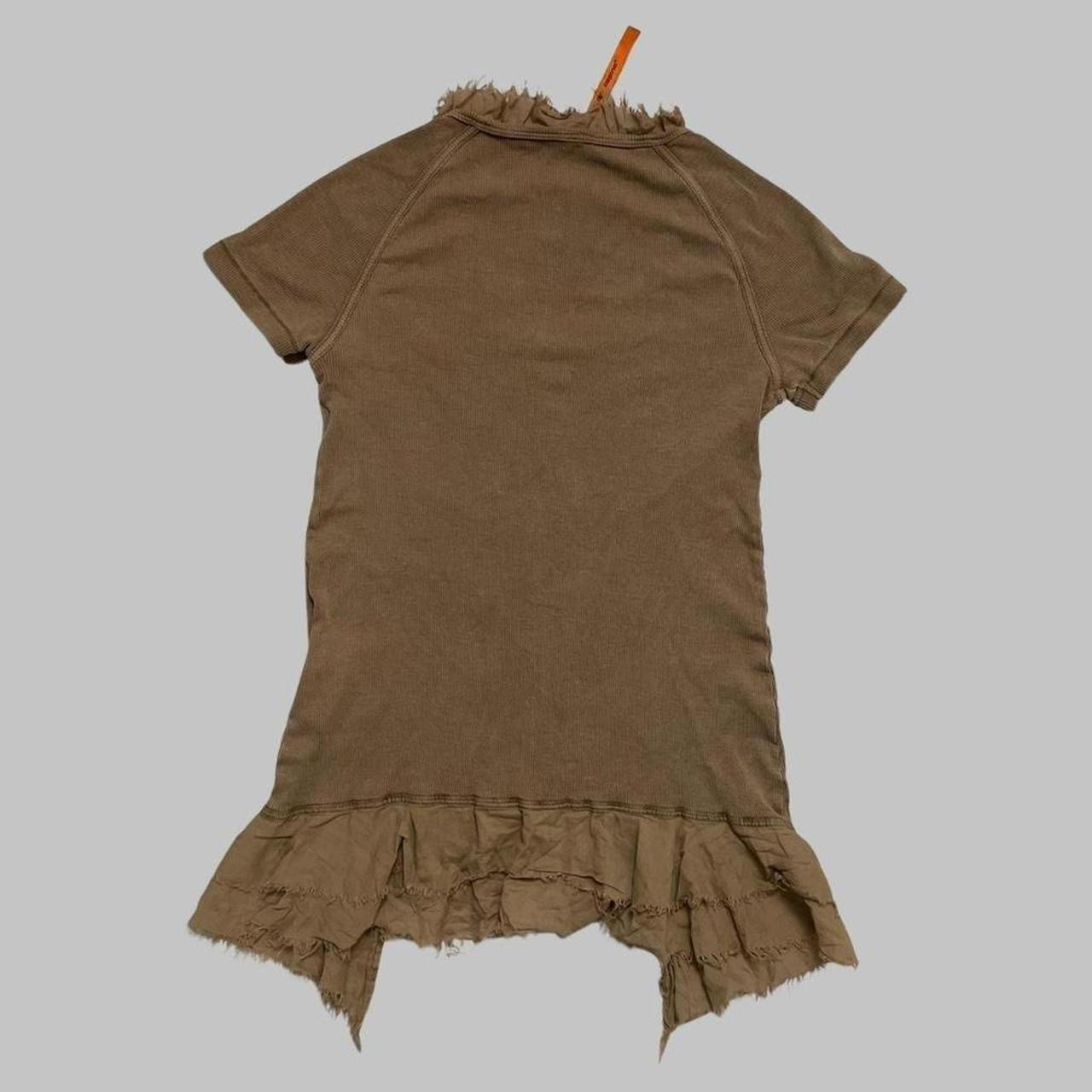 Cop copine brown tunique top.