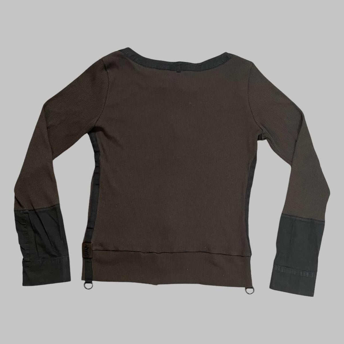 Cop copine black and brown cardigan.