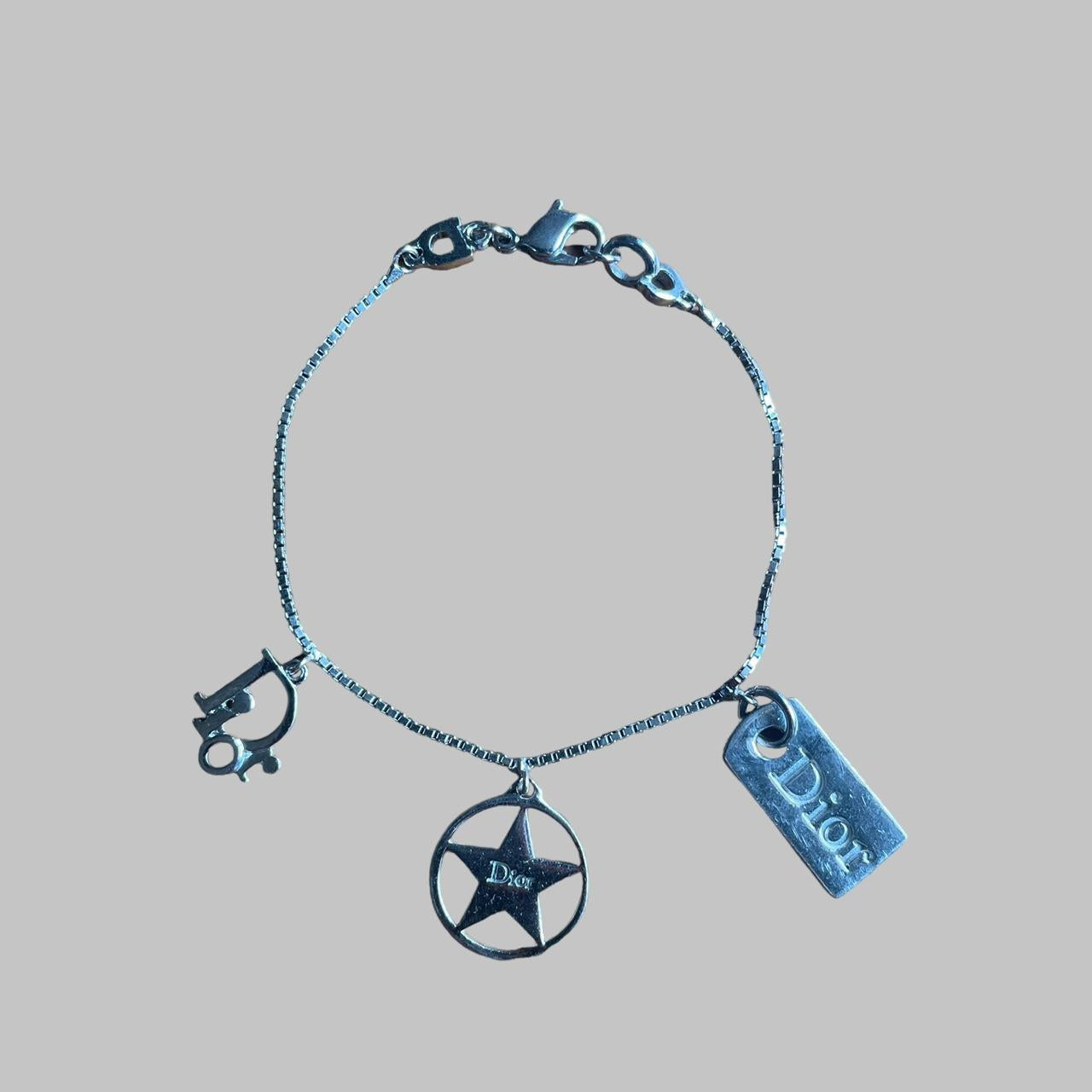 Christian Dior silver bracelet.