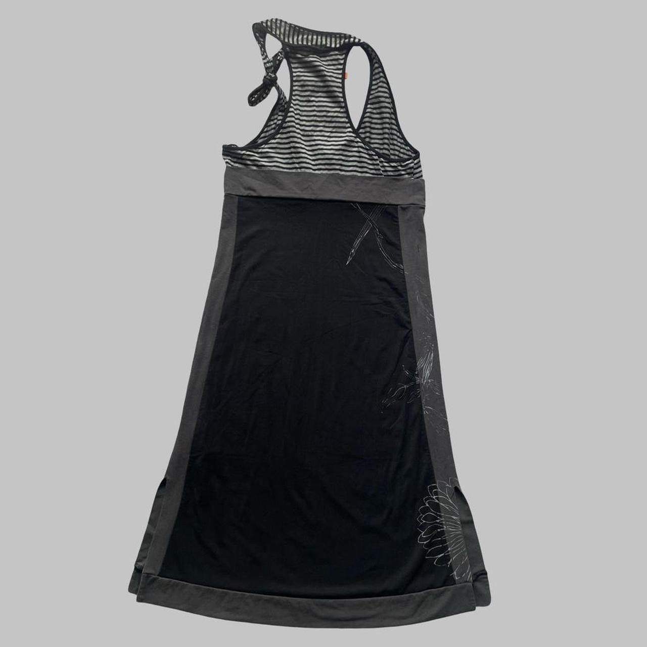 Cop copine striped halter dress.