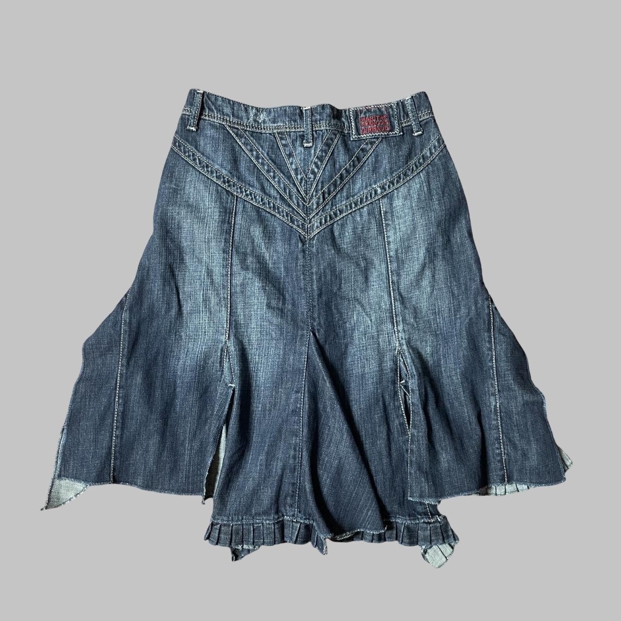 Marithe Francois Girbaud denim skirt.