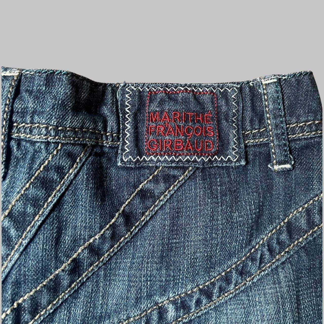 Marithe Francois Girbaud denim skirt.
