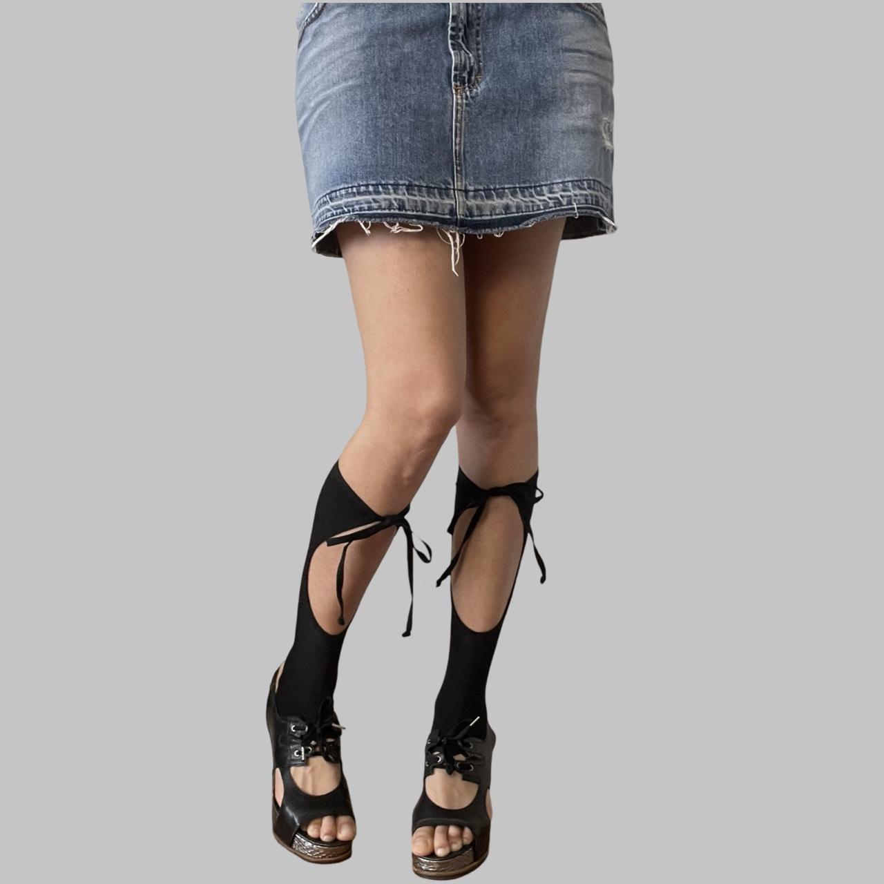 Marithé + François Girbaud black and Silver Sandals.
