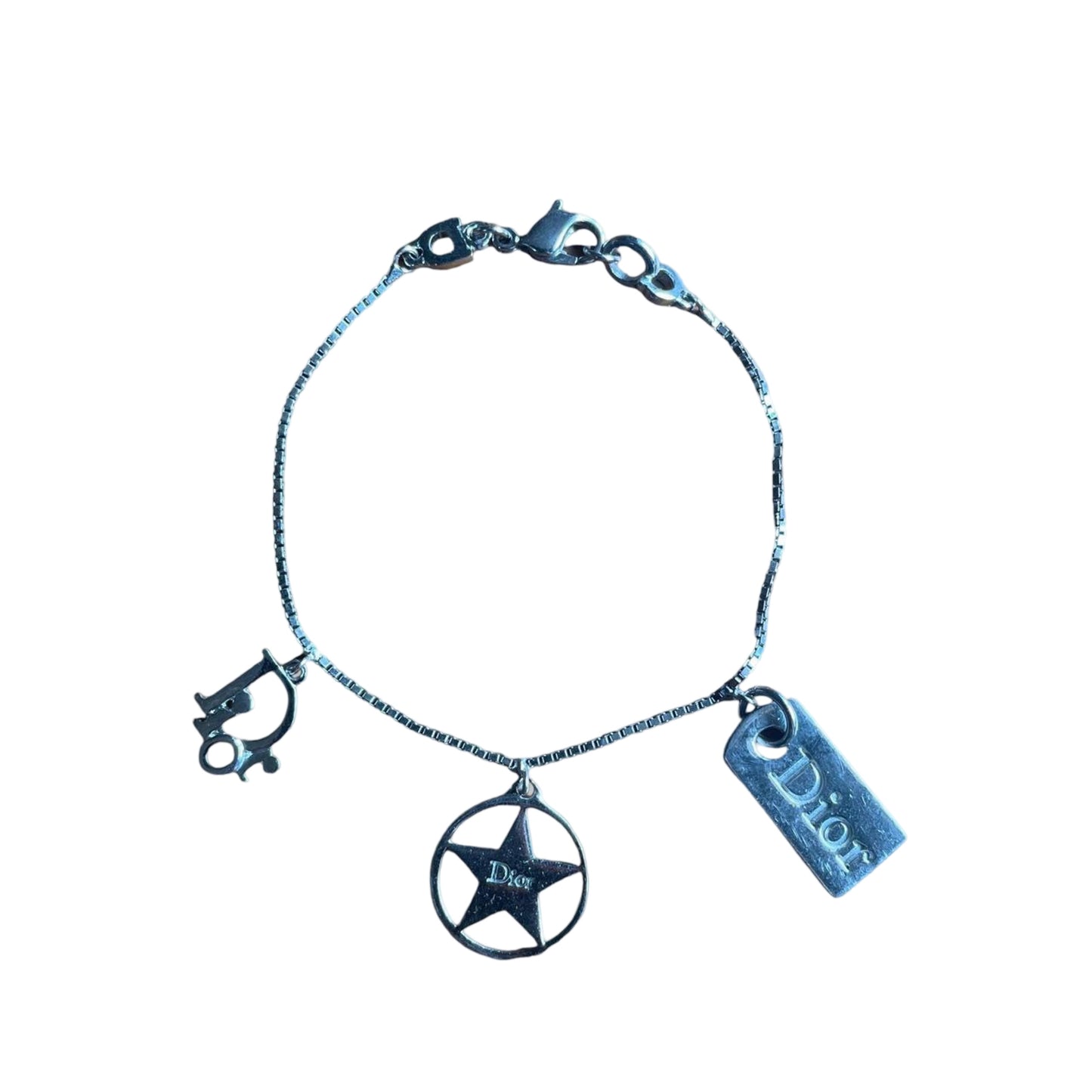 Christian Dior silver bracelet.