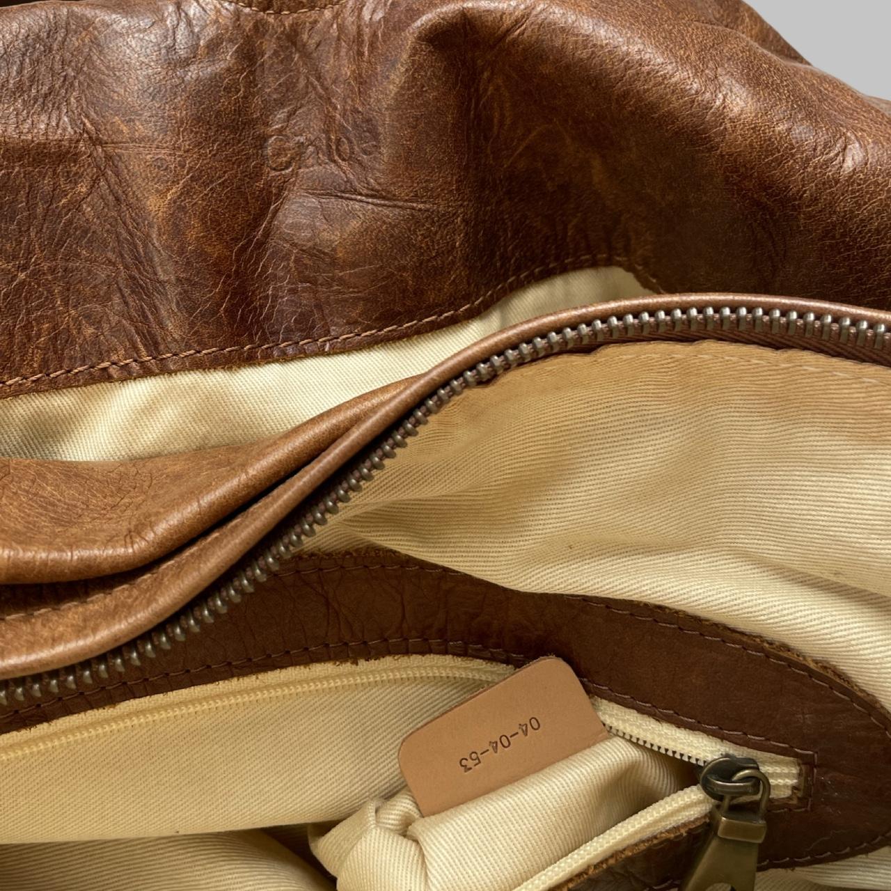 Chloé Python cognac brown Silverado bag F04.
