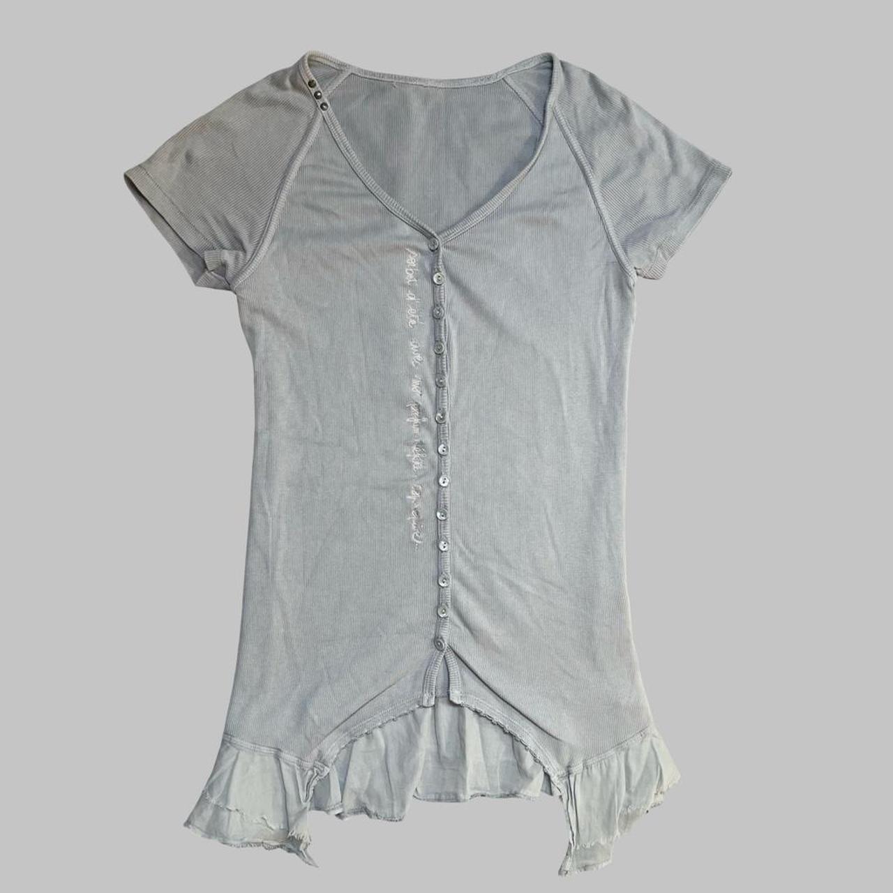 Cop Copine light grey tunic top.