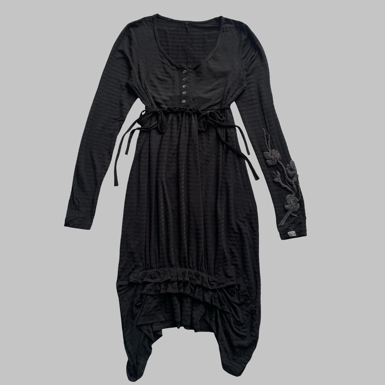 Cop Copine black draped dress