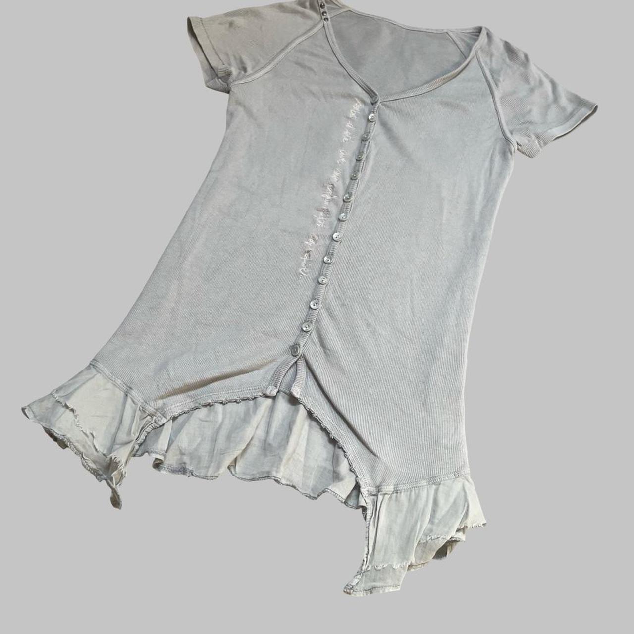 Cop Copine light grey tunic top.