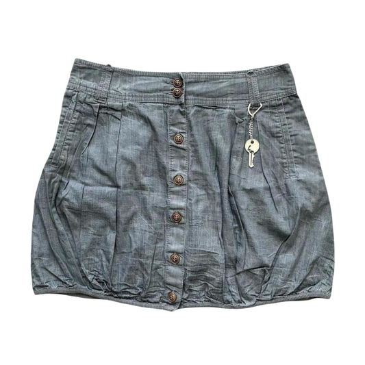 Cop Copine denim bubble summer skirt.