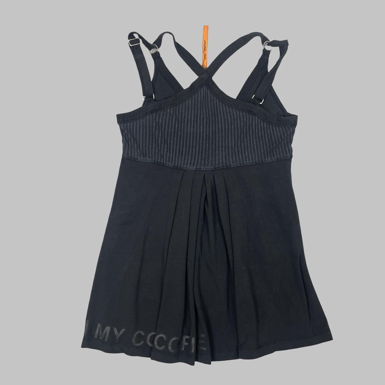 Cop Copine black sleeveless top.