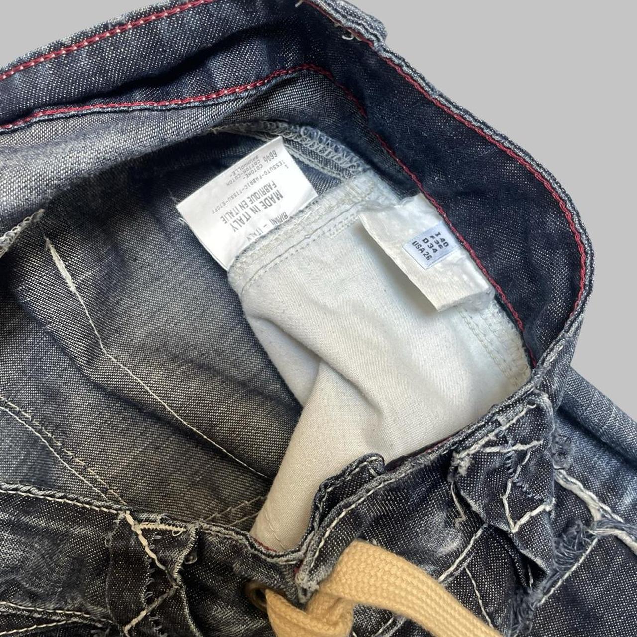 Marithé François Girbaud denim jeans capri pants.