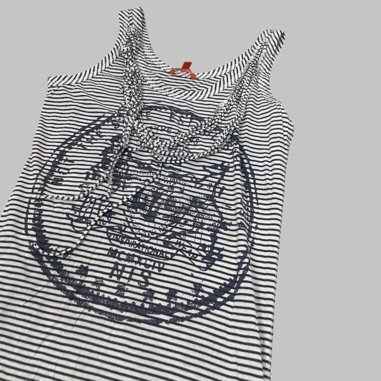 Vintage striped tank top.