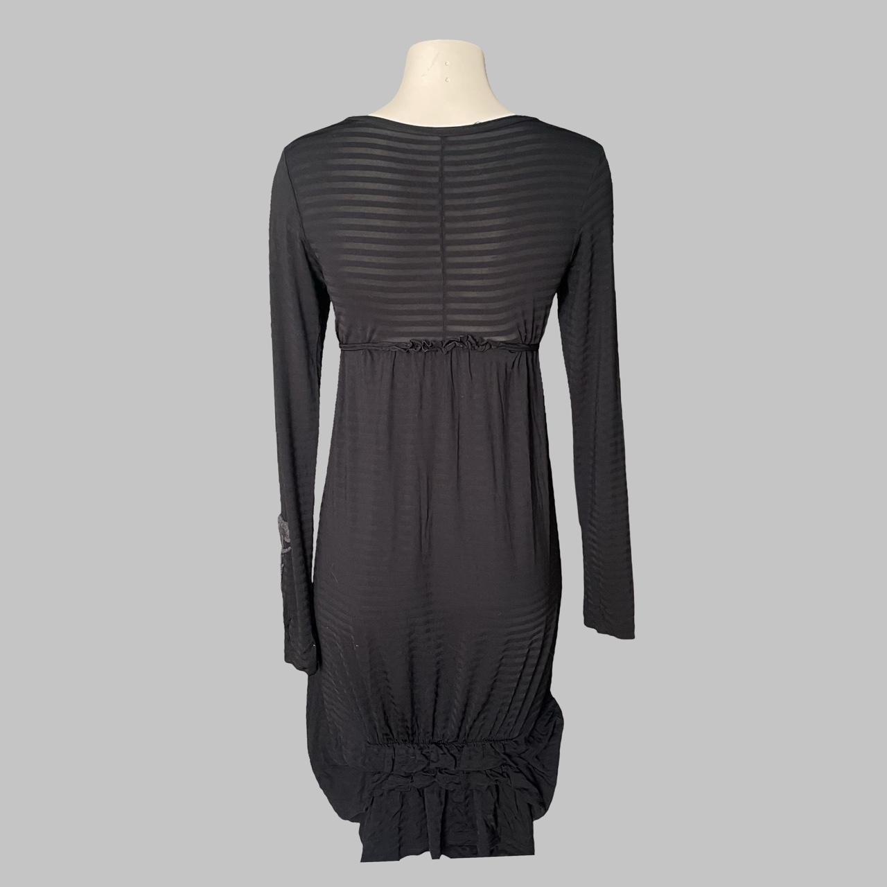 Cop Copine black draped dress