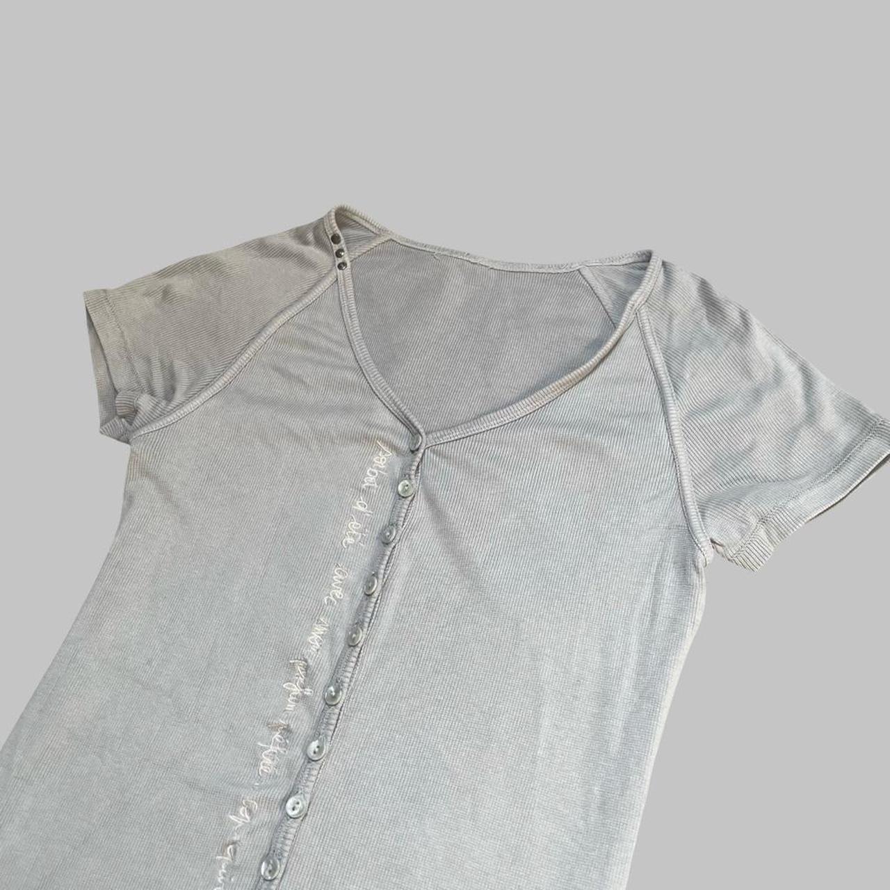 Cop Copine light grey tunic top.