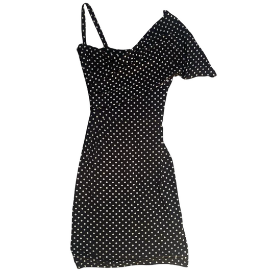 Isabel de pedro polka dot dress & cardigan set.