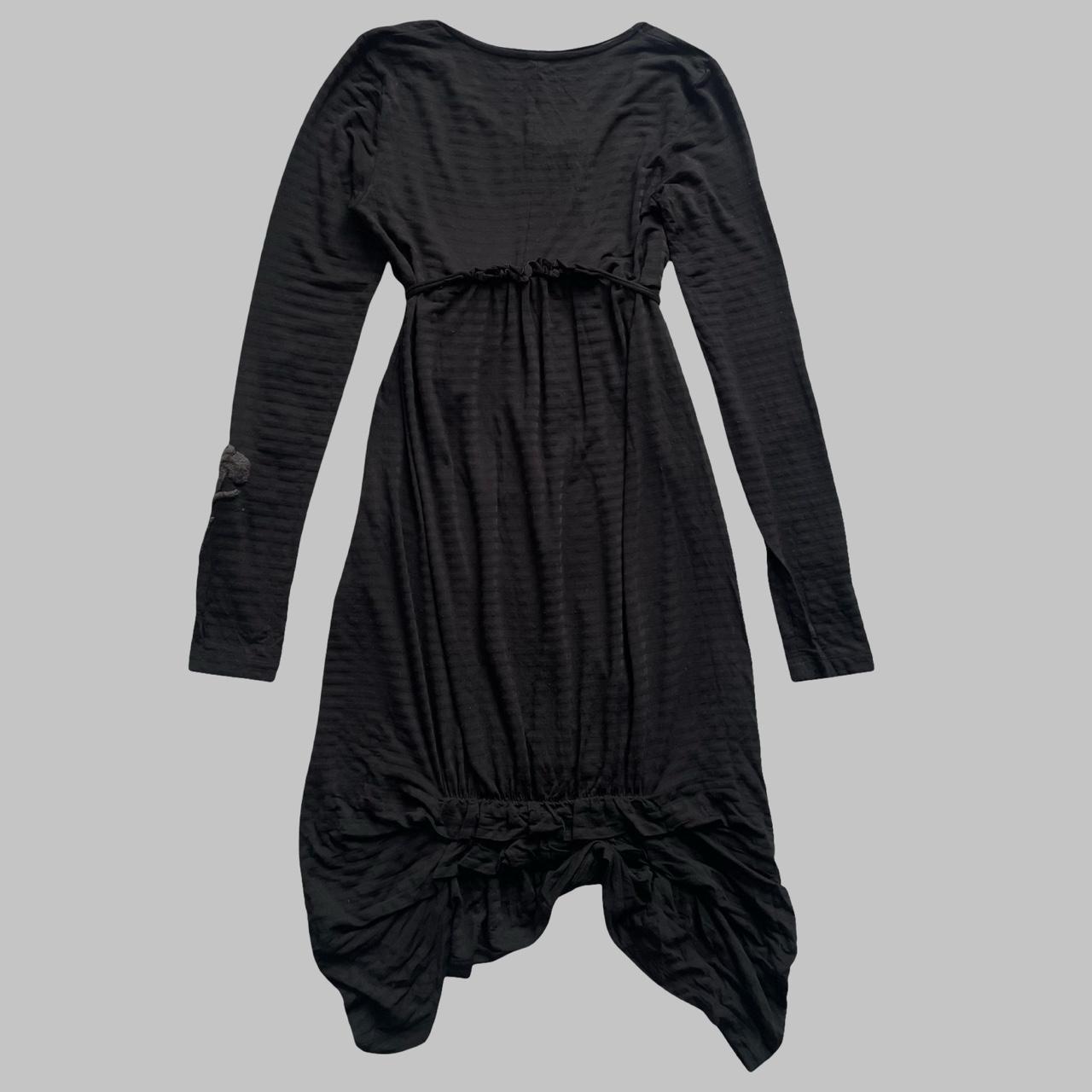 Cop Copine black draped dress