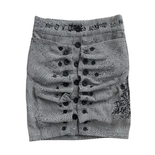 Desigual black and white skirt.