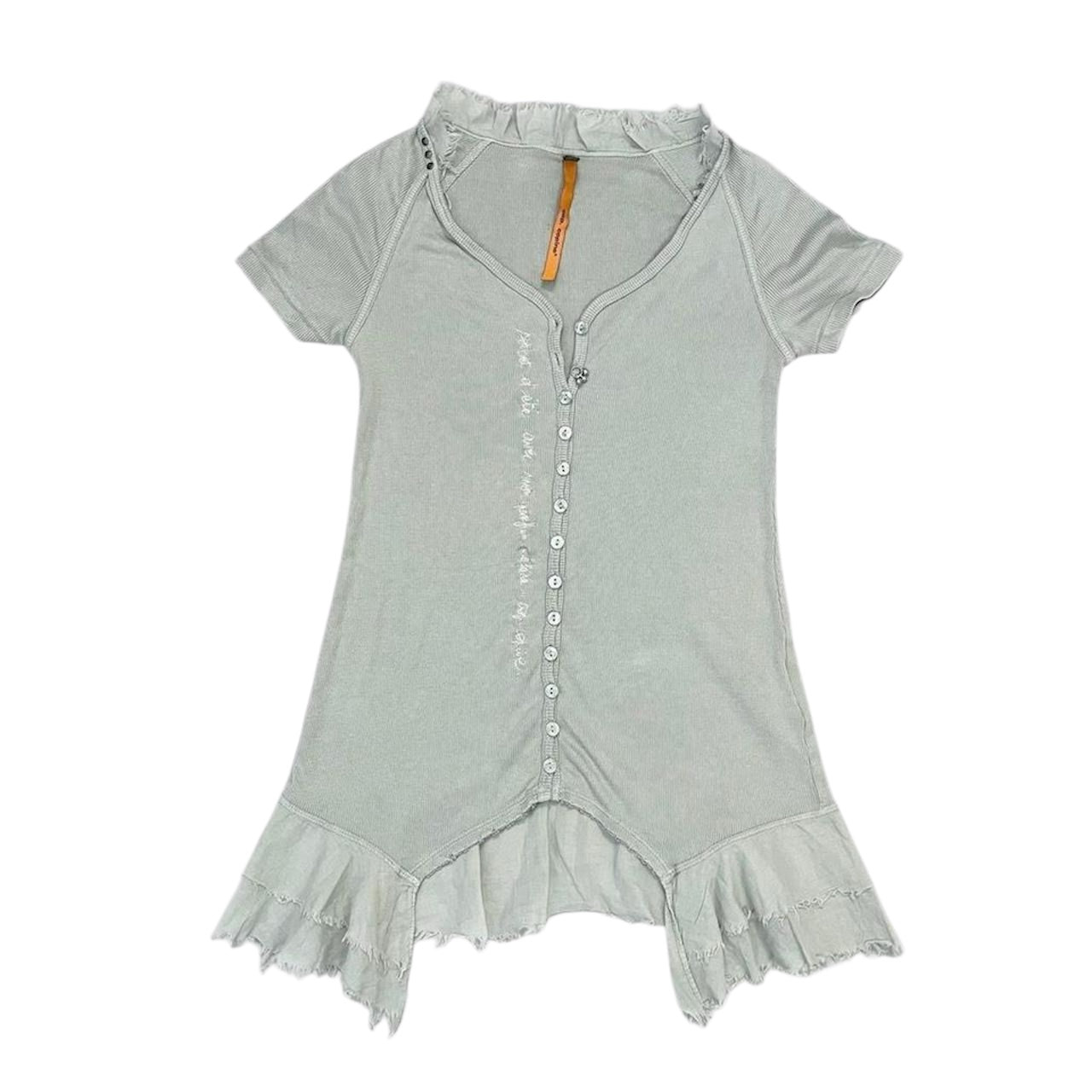 Cop Copine light grey tunic top.