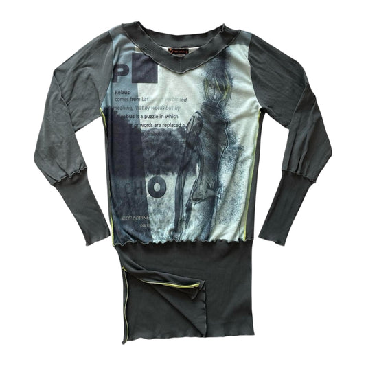 Cop copine long sleeve tunique / mini dress