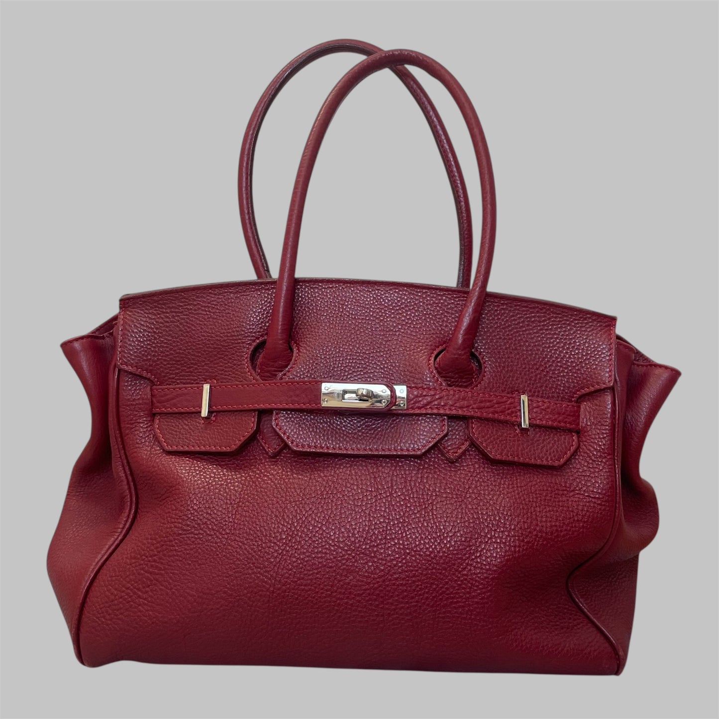 Burgundy red (large) firkin bag.