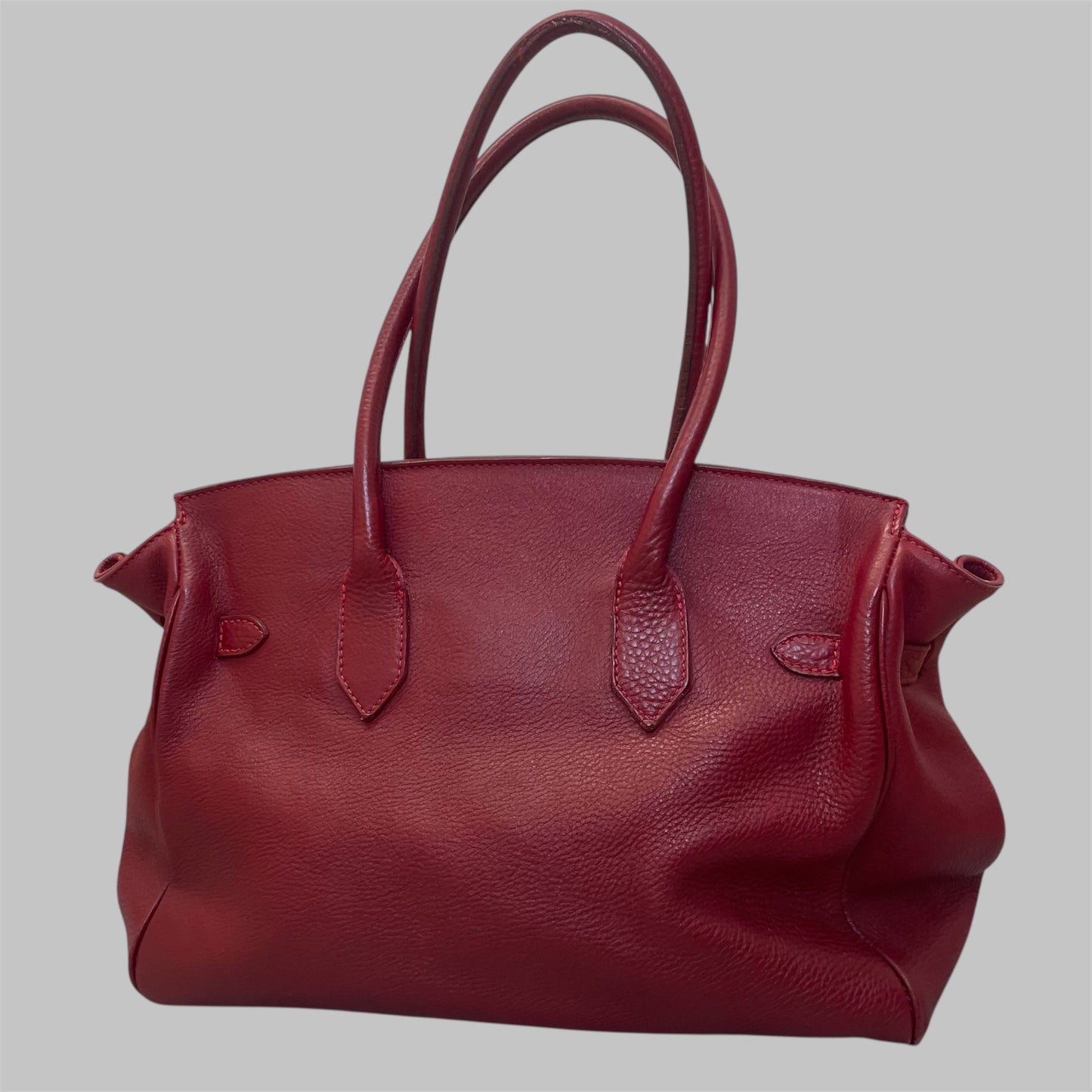 Burgundy red (large) firkin bag.