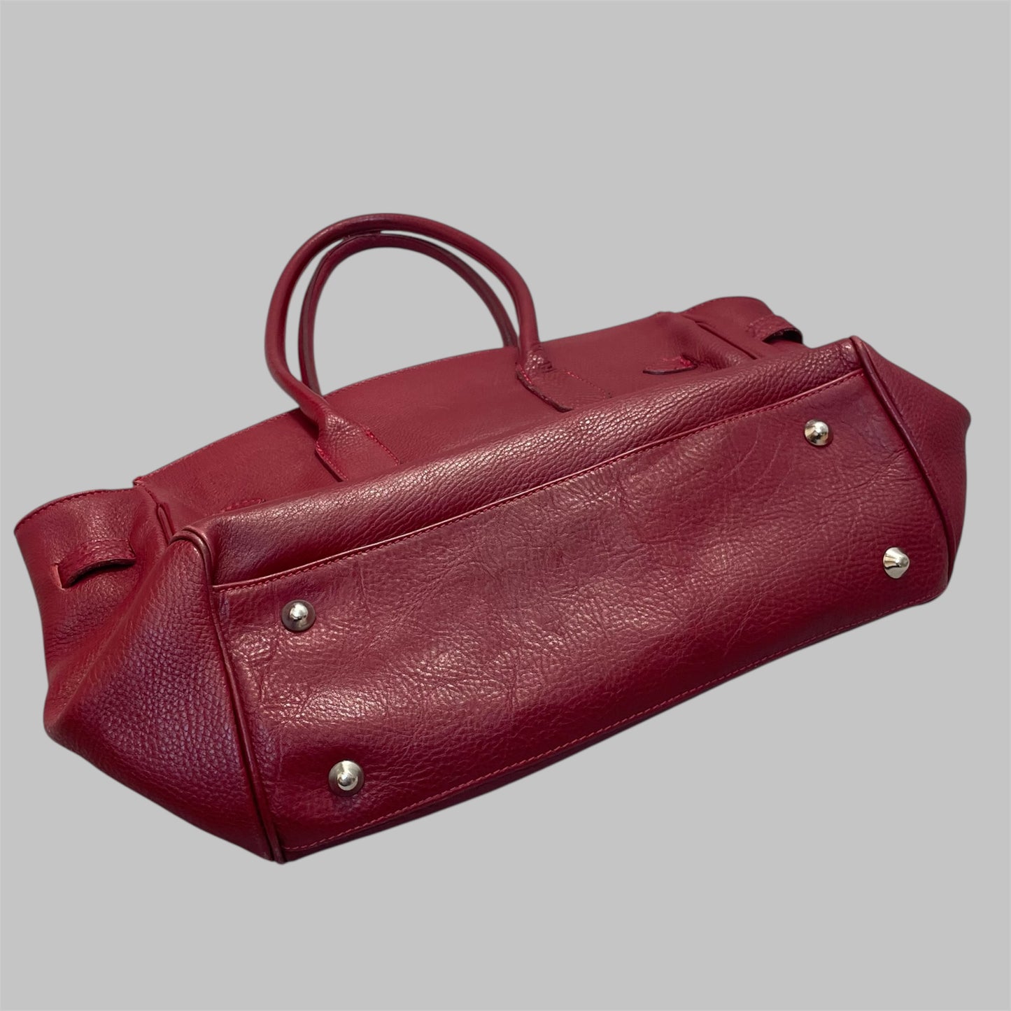 Burgundy red (large) firkin bag.