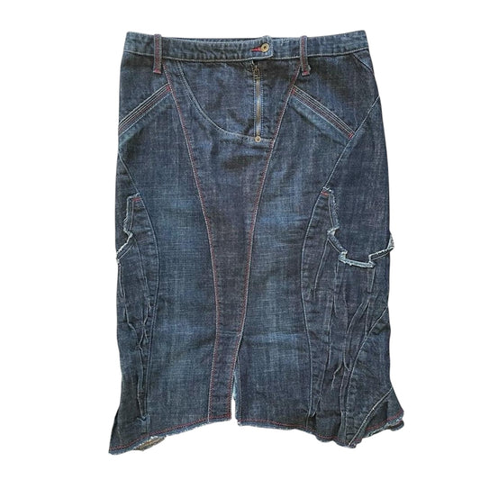 Cop copine (2026) denim skirt.