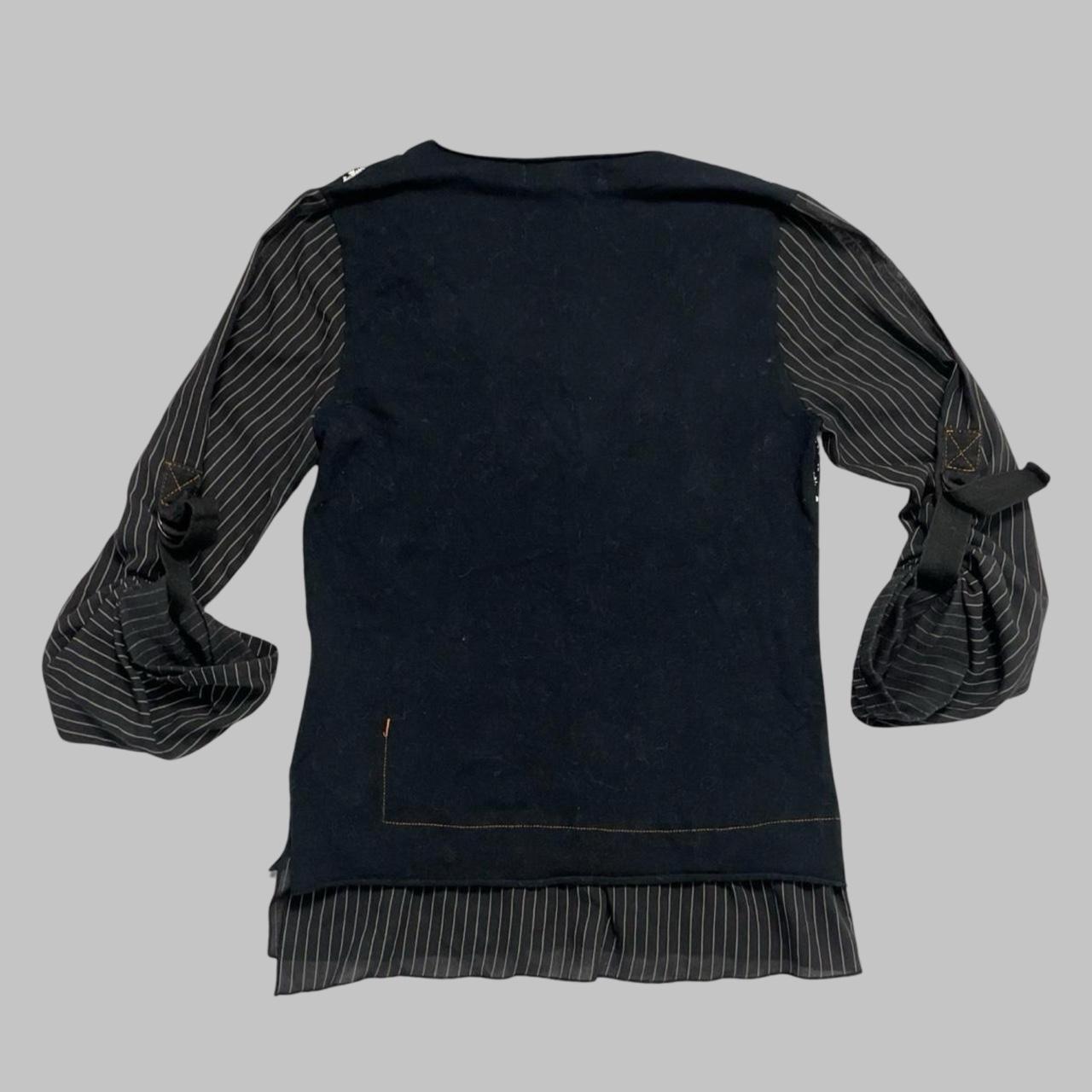 Cop Copine black and white blouse / shirt.