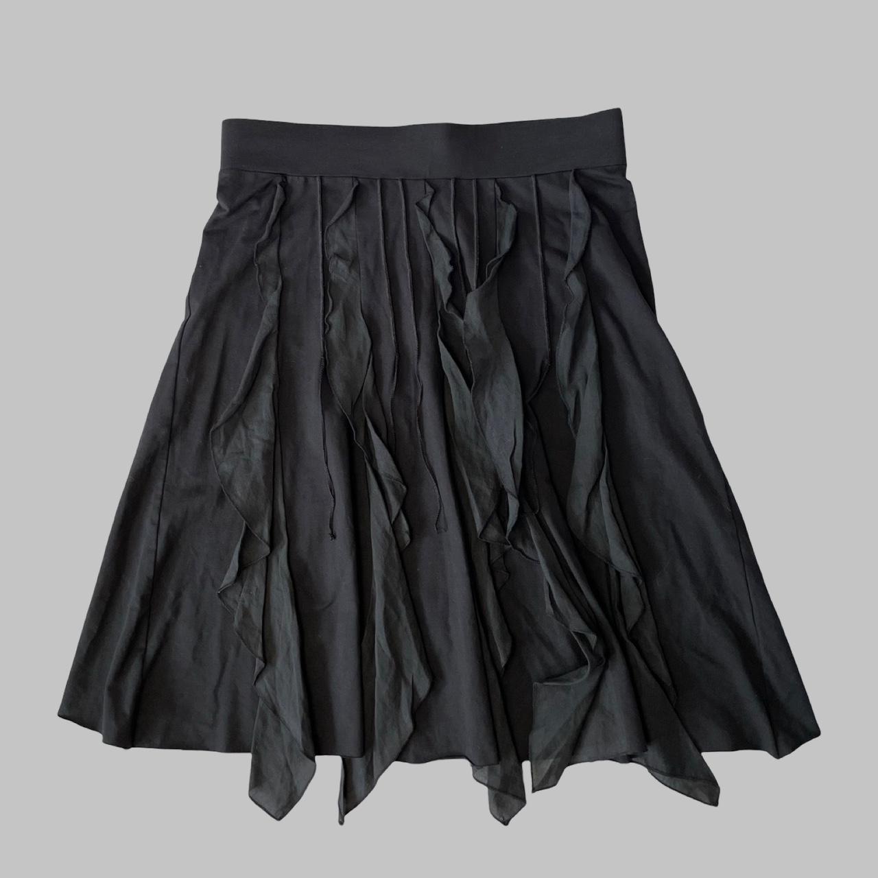 Cop copine black midi skirt