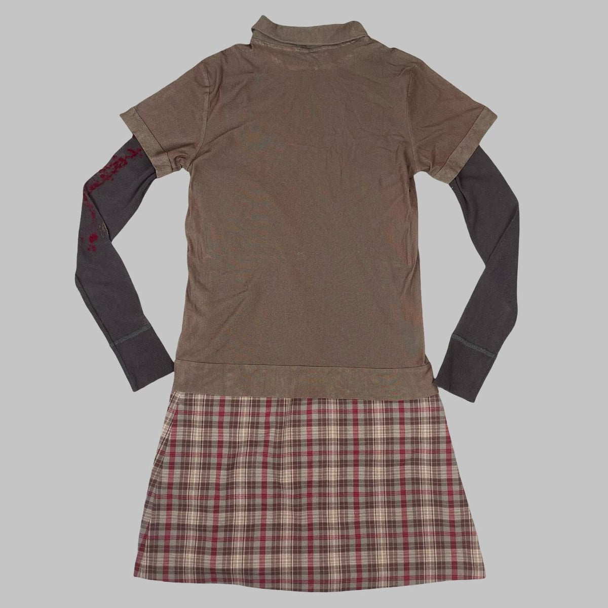 Cop Copine layered two-piece brown dress. — photo 8