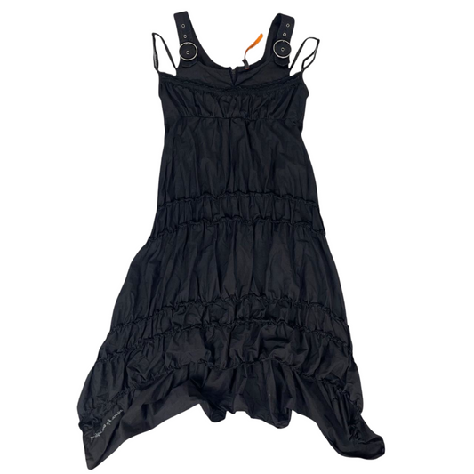 Cop Copine black midi dress.