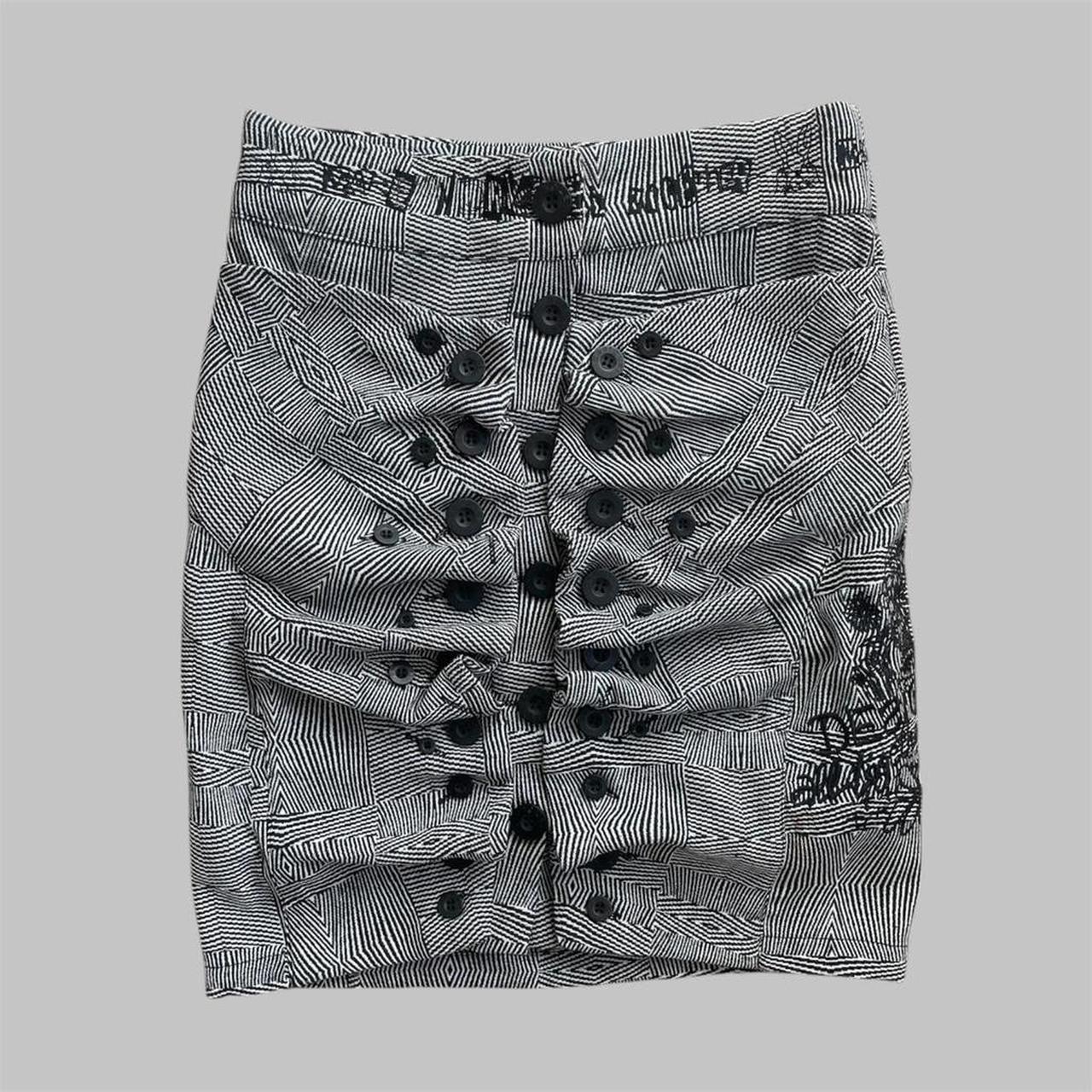 Desigual black and white skirt.