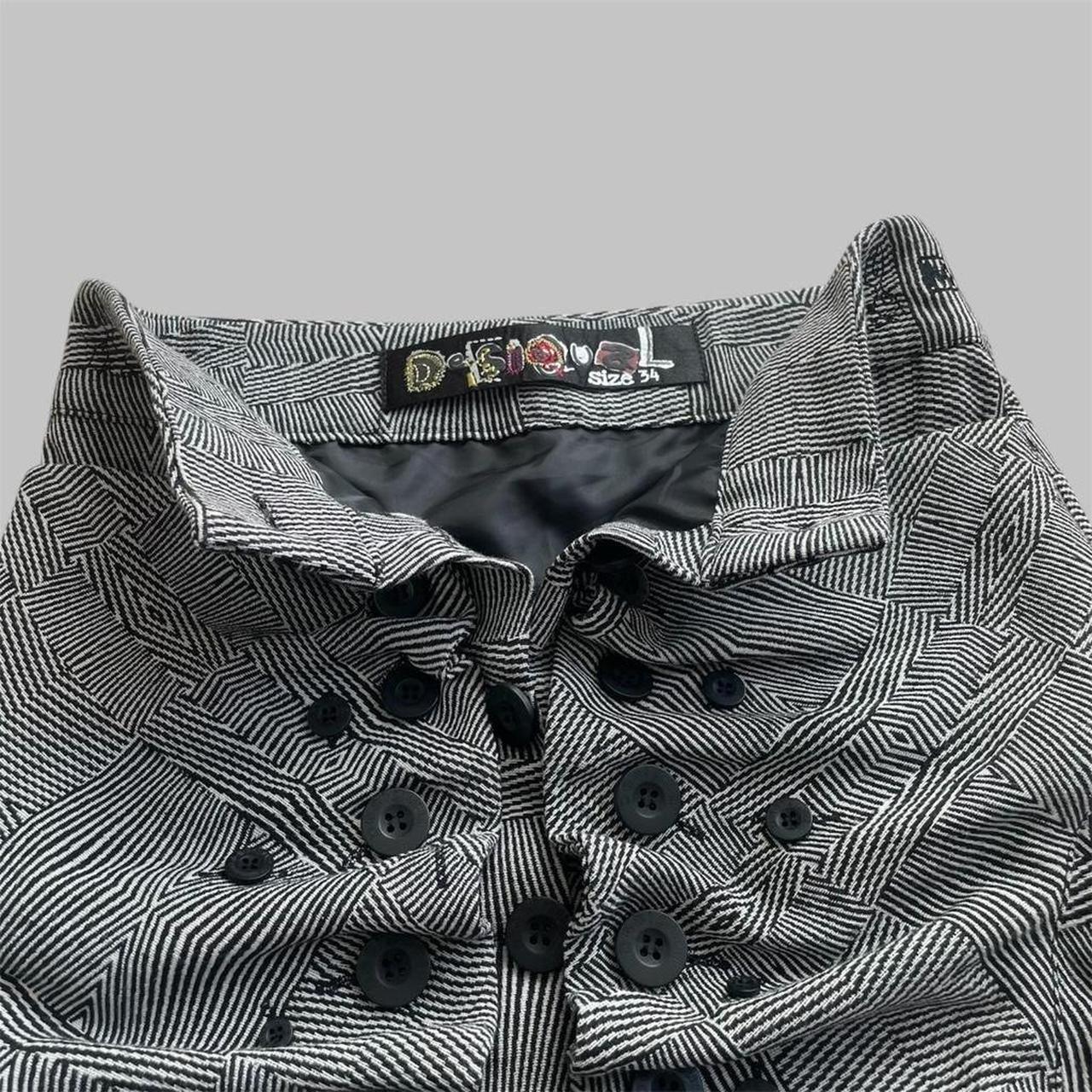 Desigual black and white skirt.