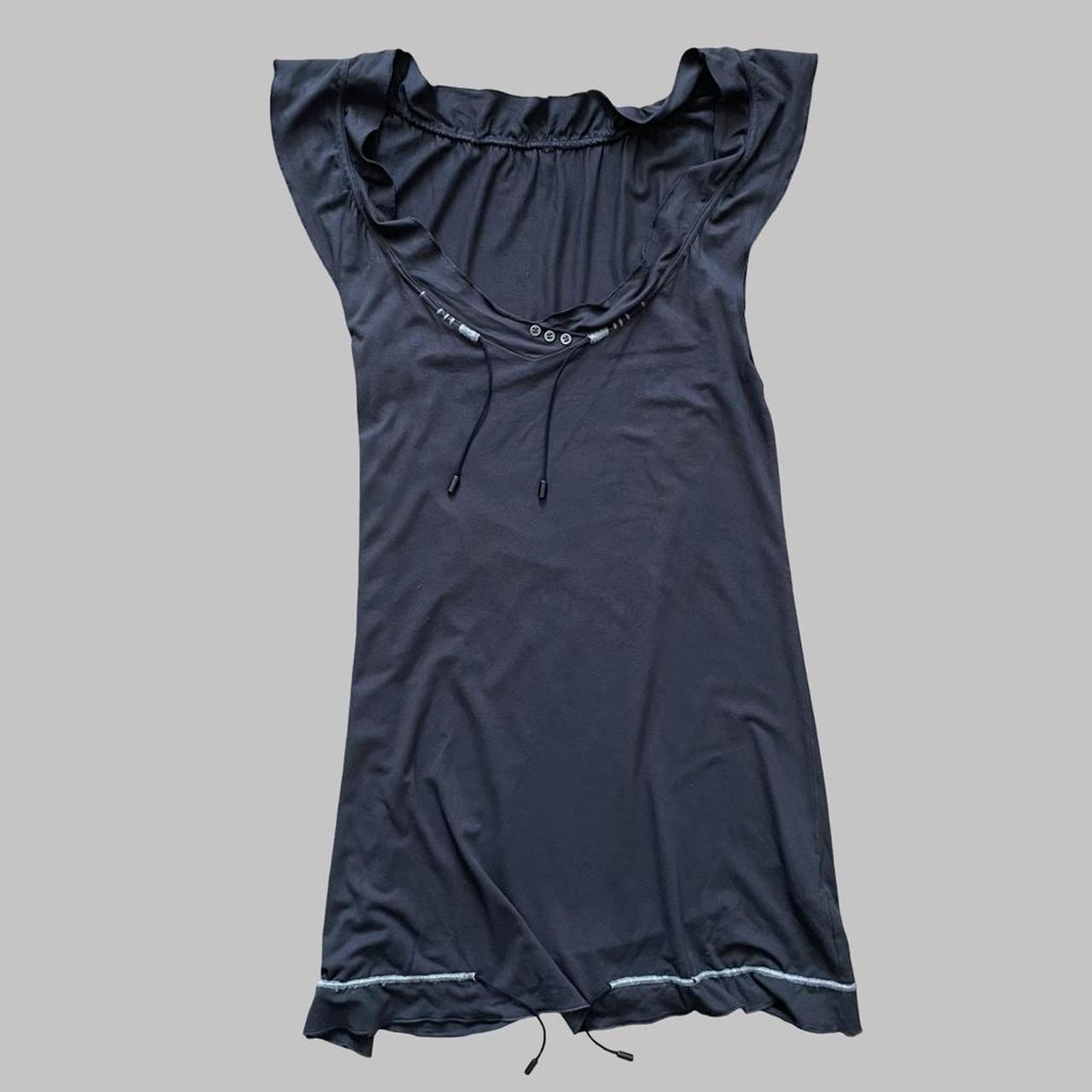 Cop copine black and grey two-piece dress.