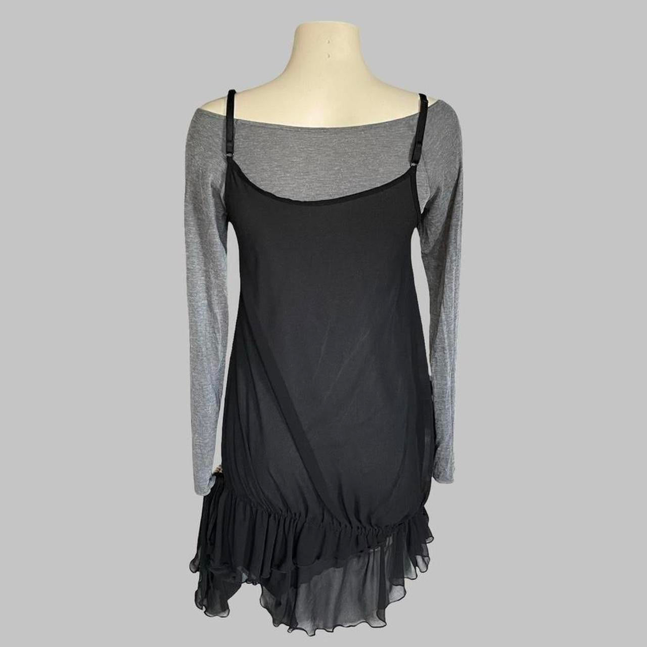 Cop copine layered 2-piece dress.