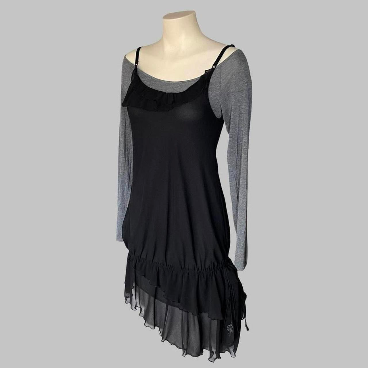 Cop copine layered 2-piece dress.