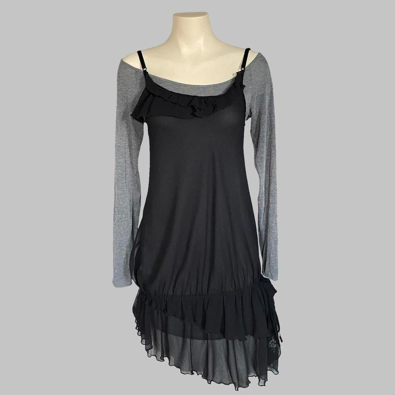 Cop copine layered 2-piece dress.
