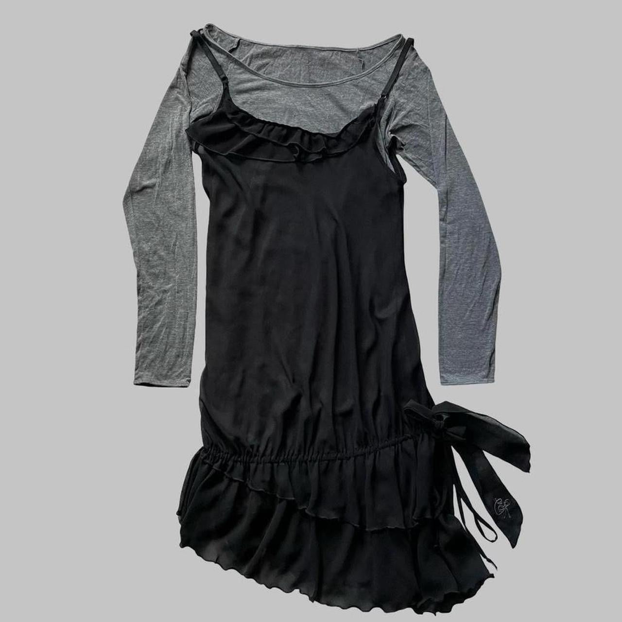 Cop copine layered 2-piece dress.