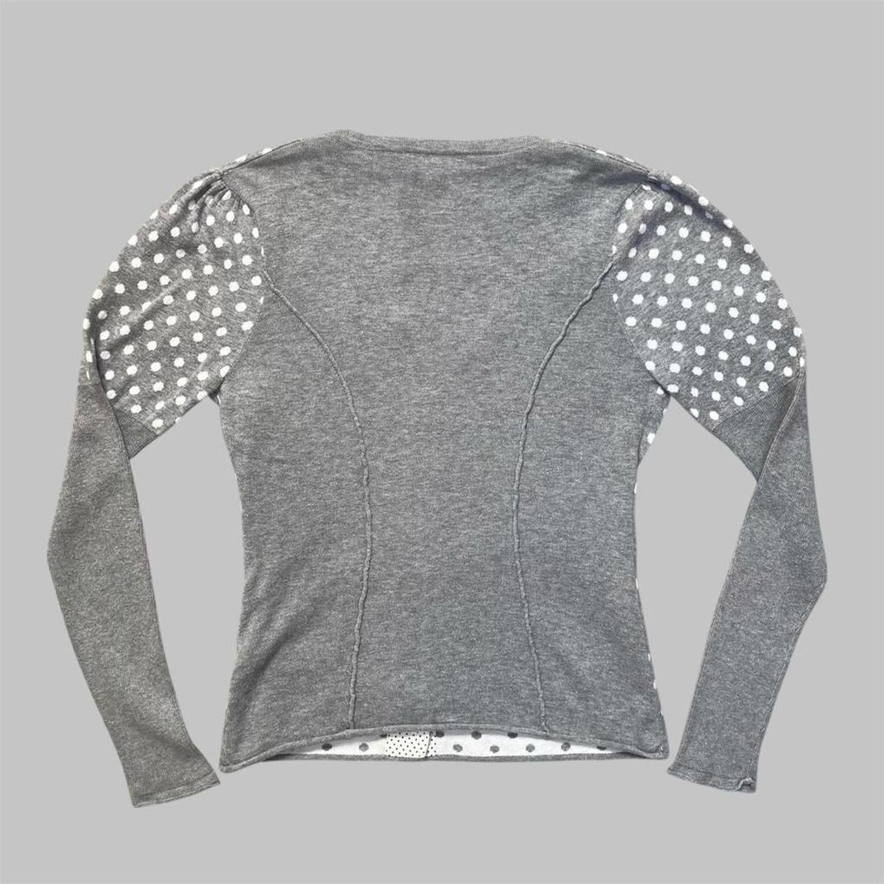 SOLD - French polka dot cardigan.