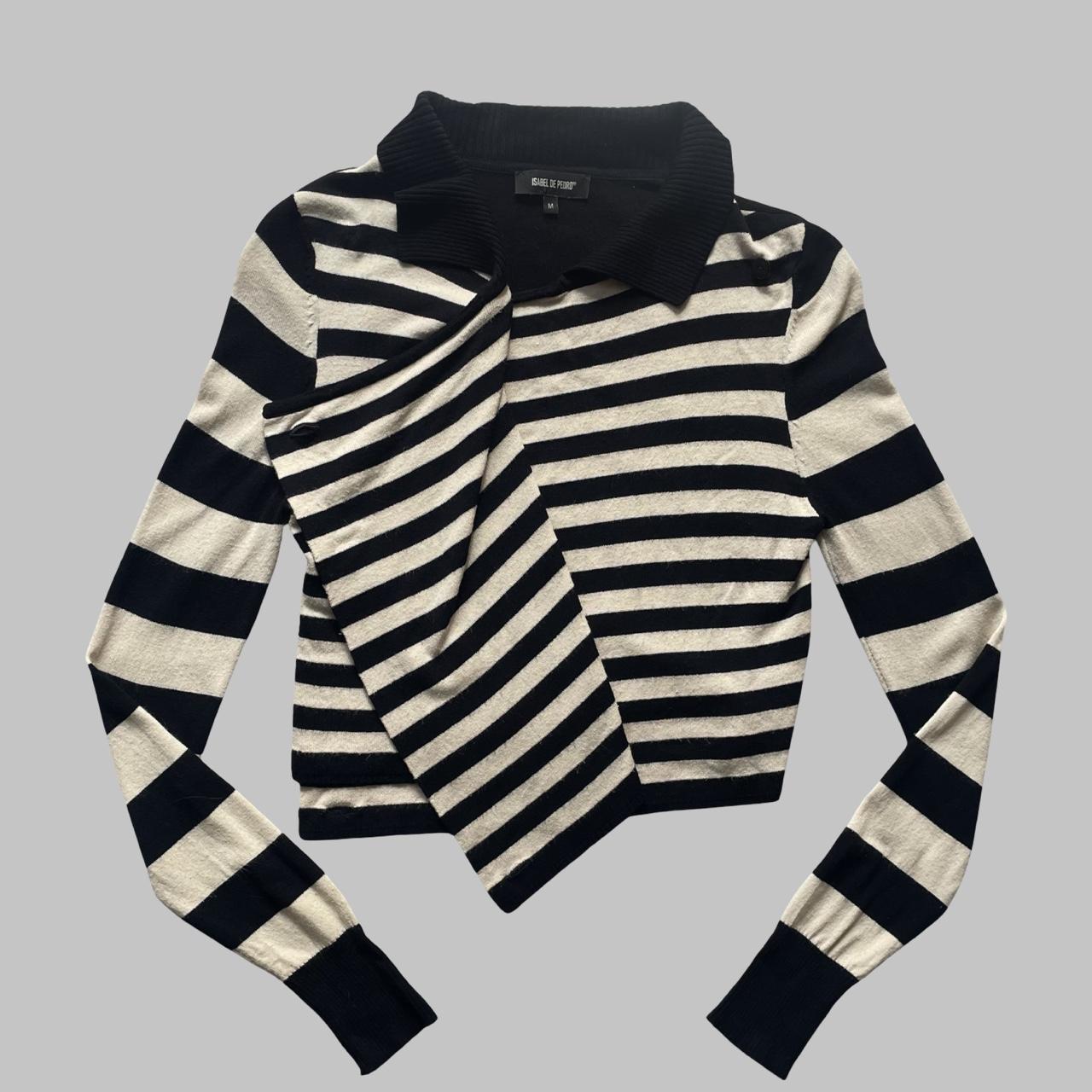 Isabel de Pedro vintage striped cardigan.