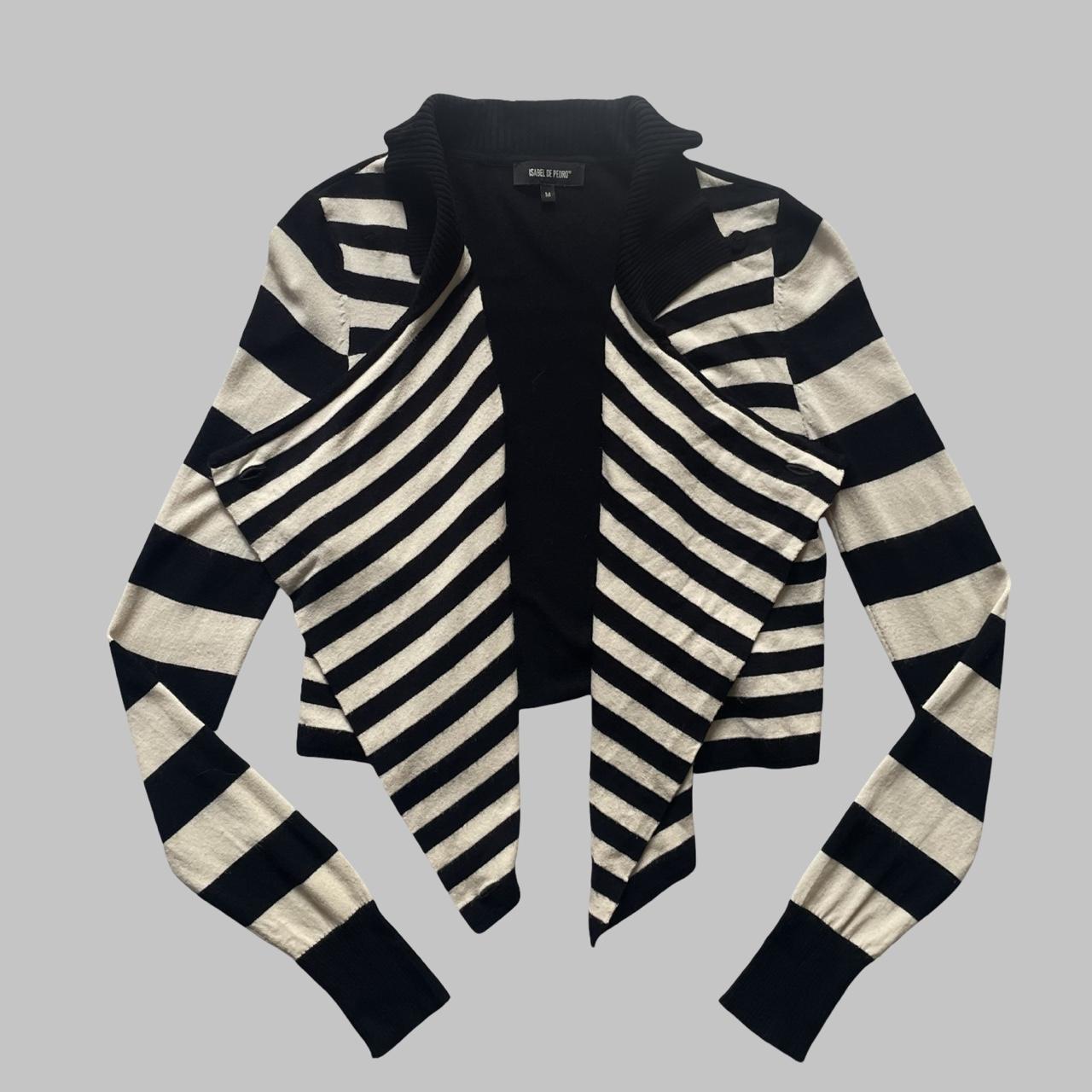 Isabel de Pedro vintage striped cardigan.