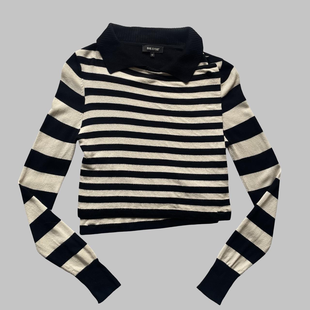 Isabel de Pedro vintage striped cardigan.