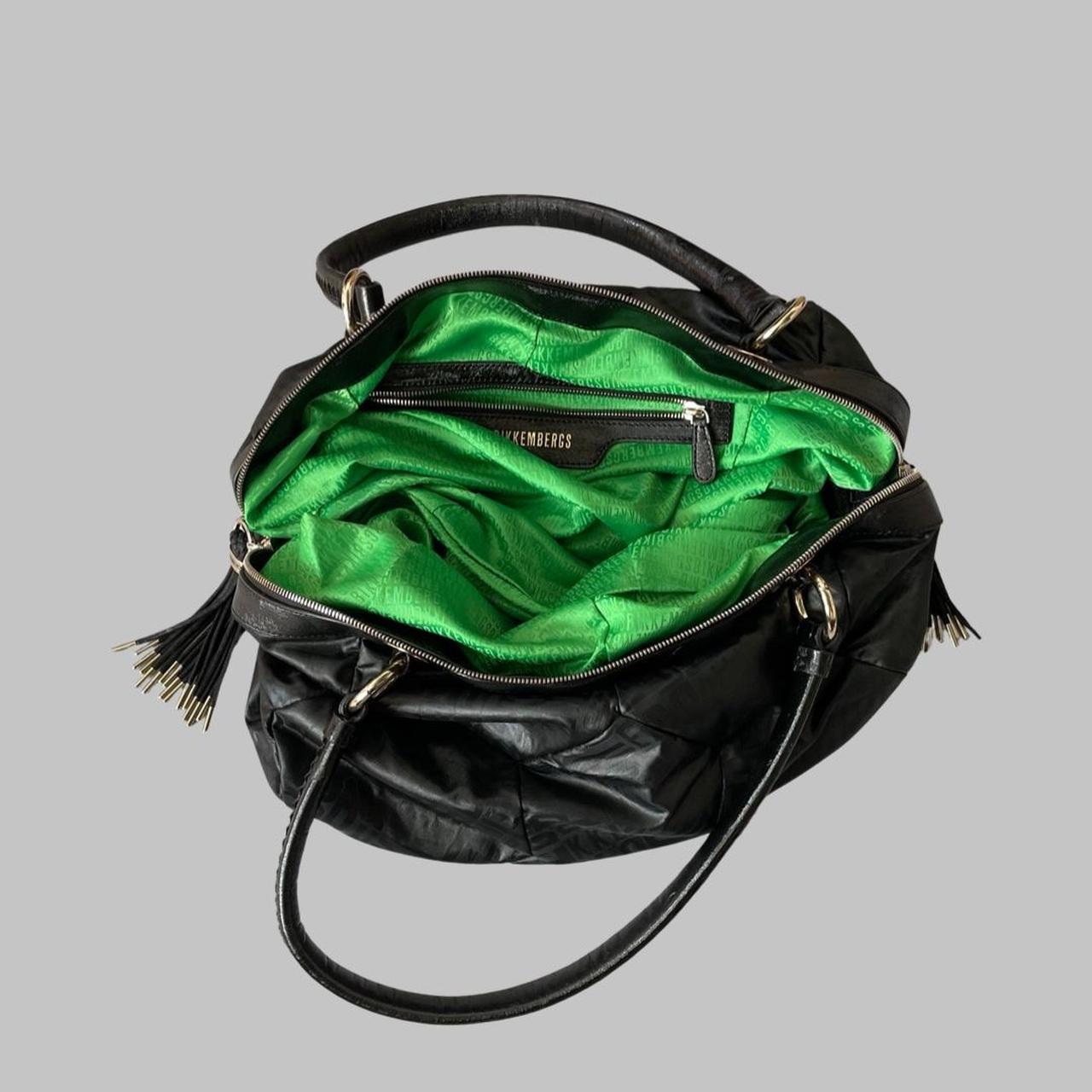 Dirk Bikkembergs black football bag