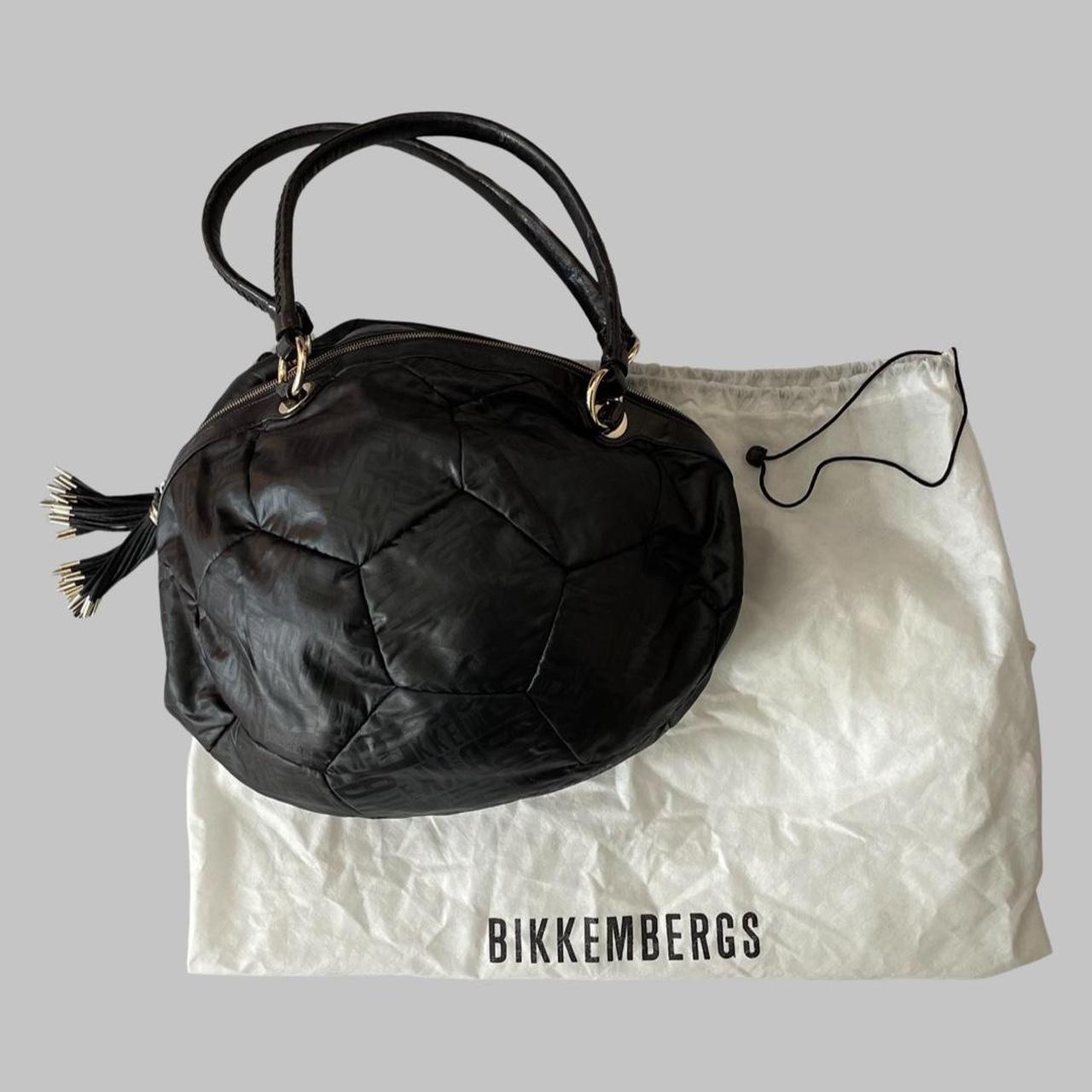 Dirk Bikkembergs black football bag