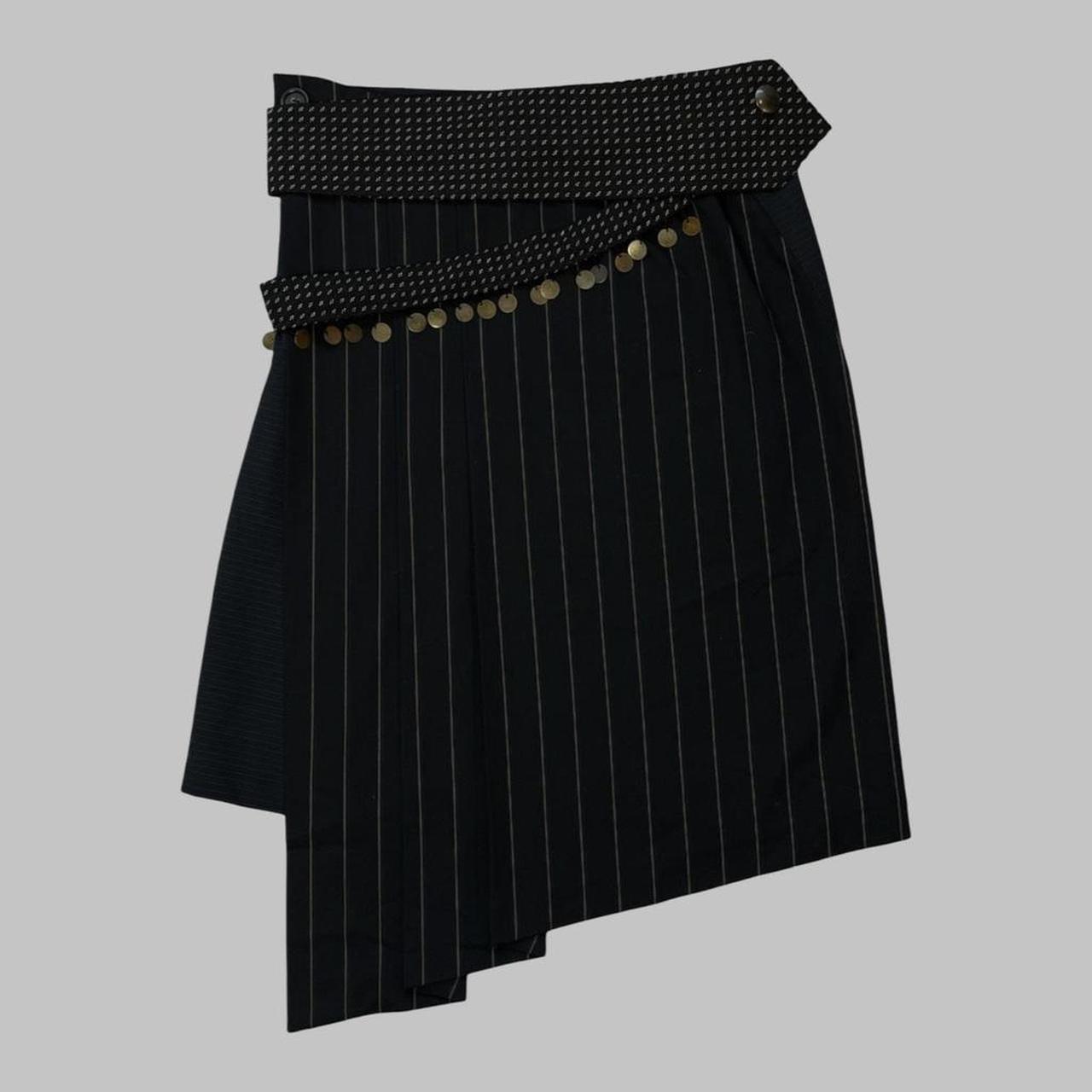 SOLD - Cop copine skirt with removable tie-shaped belt.
