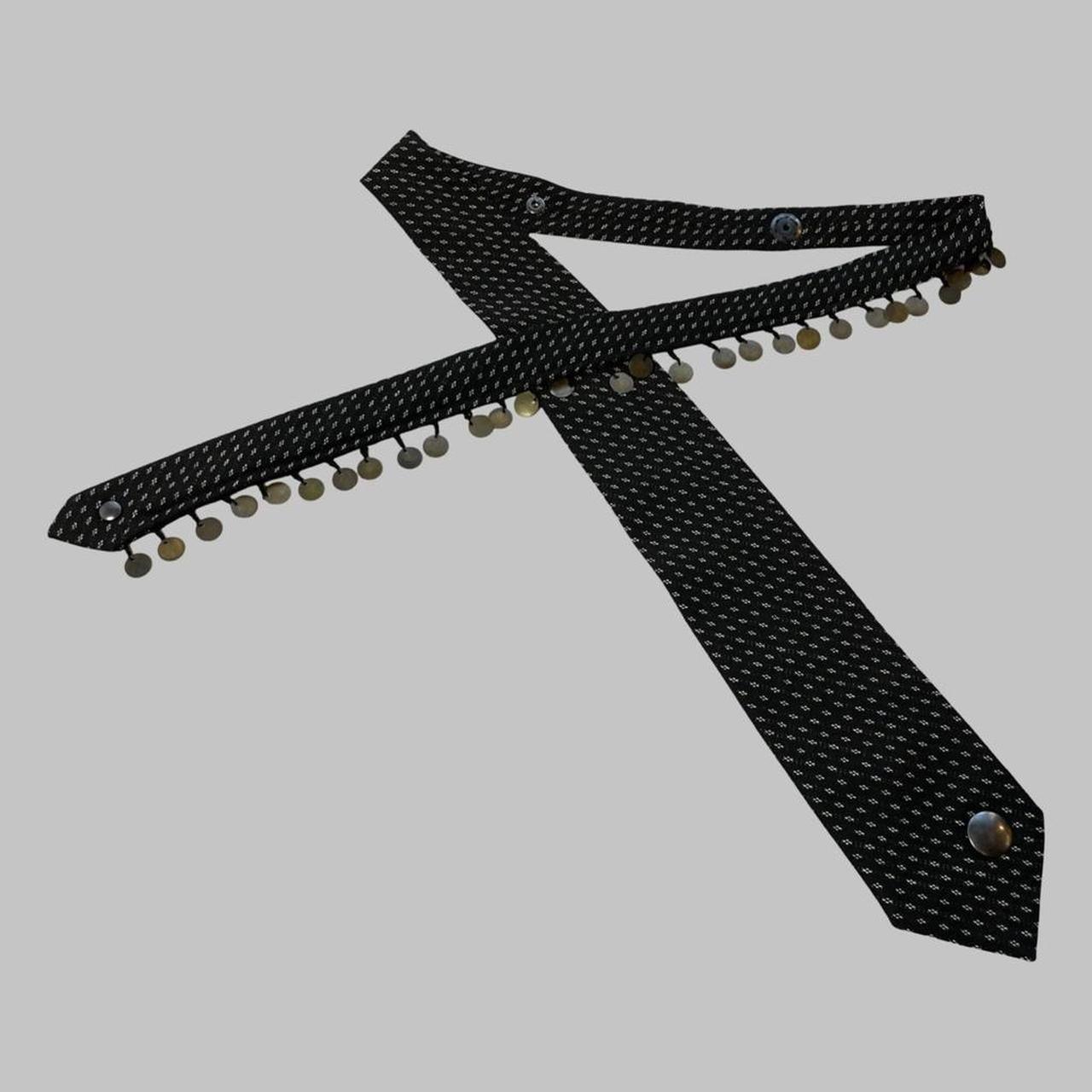 SOLD - Cop copine skirt with removable tie-shaped belt.