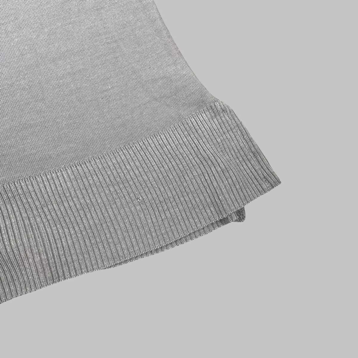 Grey top cashmere blend top from Sonia Rykiel.