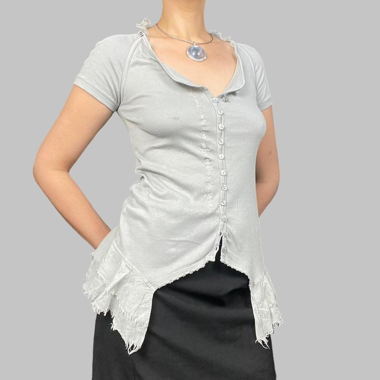 Cop Copine light grey tunic top.