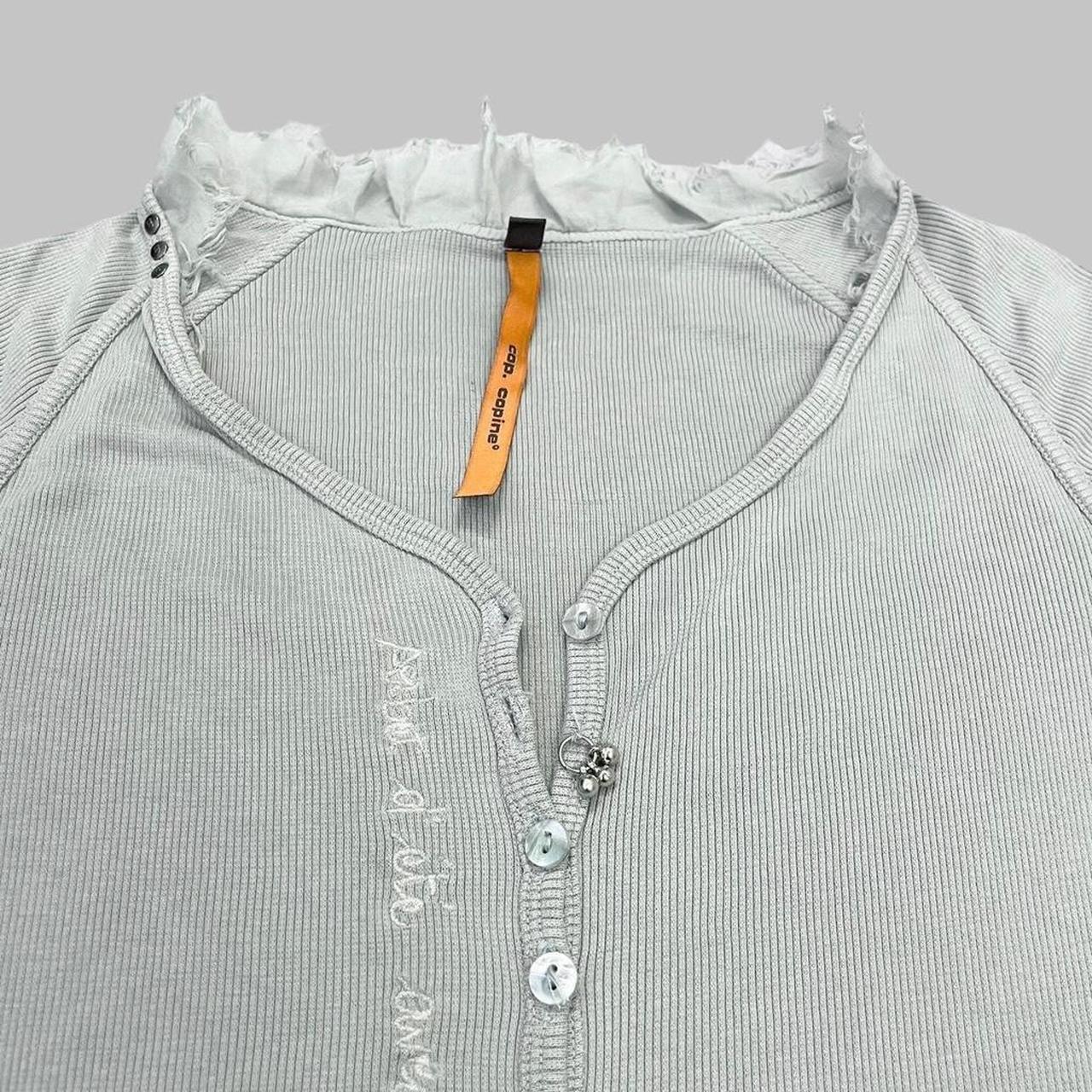 Cop Copine light grey tunic top.